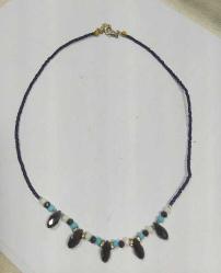 K10-BONCUK İŞİ EL YAPIMI KOLYE