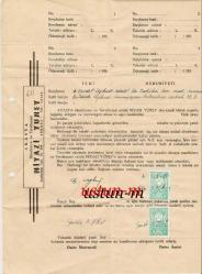 Efemera - 1950 AKASYA MANİFATURA,NİYAZİ YÜNEY SENET... - kitantik - kitaLog