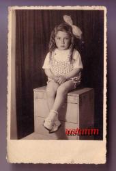 1944 TARİHLİ KIZ ÇOCUĞU FOTOĞRAFI...