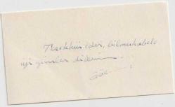 Kartvizit: Ali Ölmezoğlu - Milli Eğitim Bakanlığı Müfettişlerinden