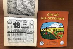 18 Mart 1999 orijinal Türkiye gazetesi takvim yaprağı (Cin Ali kitabı hediyeli :)