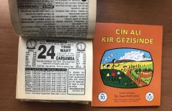 24 Mart 1999 orijinal Türkiye gazetesi takvim yaprağı (Cin Ali kitabı hediyeli :)