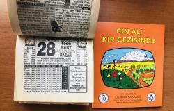 28 Mart 1999 orijinal Türkiye gazetesi takvim yaprağı (Cin Ali kitabı hediyeli :)