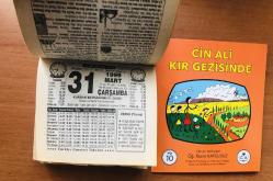 31 Mart 1999 orijinal Türkiye gazetesi takvim yaprağı (Cin Ali kitabı hediyeli :)