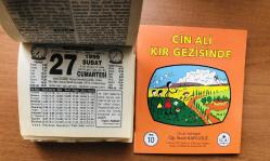 27 Şubat 1999 orijinal Türkiye gazetesi takvim yaprağı (Cin Ali kitabı hediyeli :)