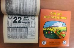 22 Nisan 1999 orijinal Türkiye gazetesi takvim yaprağı (Cin Ali kitabı hediyeli :)