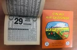 29 Nisan 1999 orijinal Türkiye gazetesi takvim yaprağı (Cin Ali kitabı hediyeli :)