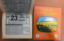 23 Haziran 1999 orijinal Türkiye gazetesi takvim yaprağı (Cin Ali kitabı hediyeli :)
