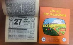 27 Haziran 1999 orijinal Türkiye gazetesi takvim yaprağı (Cin Ali kitabı hediyeli :)