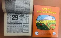 29 Haziran 1999 orijinal Türkiye gazetesi takvim yaprağı (Cin Ali kitabı hediyeli :)