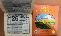 26 Ağustos 1999 orijinal Türkiye gazetesi takvim yaprağı (Cin Ali kitabı hediyeli :)