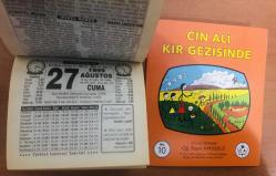 27 Ağustos 1999 orijinal Türkiye gazetesi takvim yaprağı (Cin Ali kitabı hediyeli :)