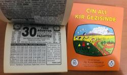 30 Ağustos 1999 orijinal Türkiye gazetesi takvim yaprağı (Cin Ali kitabı hediyeli :)