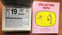 19 Şubat 1998 orijinal Türkiye gazetesi takvim yaprağı (Cin Ali kitabı hediyeli :)