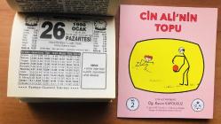 26 Ocak 1998 orijinal Türkiye gazetesi takvim yaprağı (Cin Ali kitabı hediyeli :)