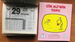 29 Ocak 1998 orijinal Türkiye gazetesi takvim yaprağı (Cin Ali kitabı hediyeli :)