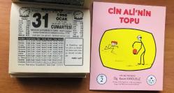 31 Ocak 1998 orijinal Türkiye gazetesi takvim yaprağı (Cin Ali kitabı hediyeli :)