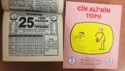 25 Haziran 1998 orijinal Türkiye gazetesi takvim yaprağı (Cin Ali kitabı hediyeli :)