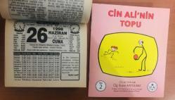 26 Haziran 1998 orijinal Türkiye gazetesi takvim yaprağı (Cin Ali kitabı hediyeli :)