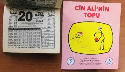 20 Kasım 1998 orijinal Türkiye gazetesi takvim yaprağı (Cin Ali kitabı hediyeli :)
