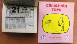 21 Kasım 1998 orijinal Türkiye gazetesi takvim yaprağı (Cin Ali kitabı hediyeli :)