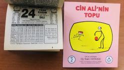 24 Kasım 1998 orijinal Türkiye gazetesi takvim yaprağı (Cin Ali kitabı hediyeli :)