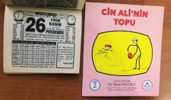 26 Kasım 1998 orijinal Türkiye gazetesi takvim yaprağı (Cin Ali kitabı hediyeli :)