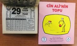 29 Kasım 1998 orijinal Türkiye gazetesi takvim yaprağı (Cin Ali kitabı hediyeli :)