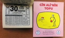 30 Kasım 1998 orijinal Türkiye gazetesi takvim yaprağı (Cin Ali kitabı hediyeli :)