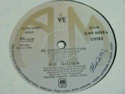 RICK WAKEMAN NO EARTHLY CONNECTION LP raf.3