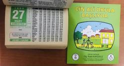 27 Mart 1999 hediyelik orijinal Hicret takvim yaprağı (Cin Ali kitabı hediyeli:)