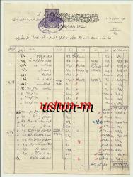 OSMANLICA YAZILI NARMANLI ZADE HACI MUSTAFA FATURA (2)...