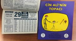 29 Kasım 2000 hediyelik orijinal Erkam takvim yaprağı (Cin Ali kitabı hediyeli:)
