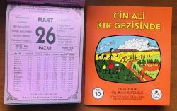 26 Mart 2000 hediyelik orijinal Bilgi takvim yaprağı (Cin Ali kitabı hediyeli:)