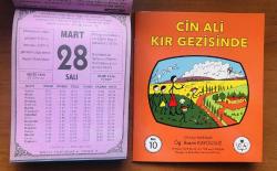 28 Mart 2000 hediyelik orijinal Bilgi takvim yaprağı (Cin Ali kitabı hediyeli:)
