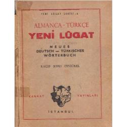 Almanca - Türkçe Yeni Lûgat- Neues - Deutsch - Türkisches - Wörterbuch - Ragıp Rıfkı Özgürel (2.El)