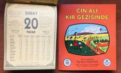 20 Şubat 2000 hediyelik orijinal Bilgi takvim yaprağı (Cin Ali kitabı hediyeli:)