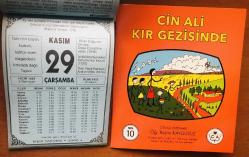 29 Kasım 2000 hediyelik orijinal Bilgi takvim yaprağı (Cin Ali kitabı hediyeli:)