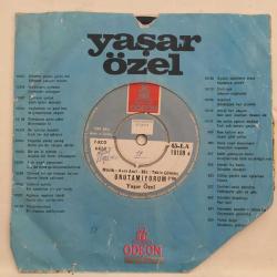 Yaşar Özel - Unutamıyorum / Bir mektup bekliyorum / 45'lik plak