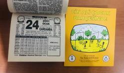 24 Ocak 2001 hediyelik orijinal Türkiye gazetesi takvim yaprağı (Cin Ali kitabı hediyeli:)