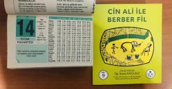 14 Ocak 2002 hediyelik orijinal Semerkand takvim yaprağı (Cin Ali kitabı hediyeli:)
