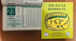 23 Ocak 2002 hediyelik orijinal Semerkand takvim yaprağı (Cin Ali kitabı hediyeli:)