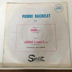 Pierre Bachelet / Viens - Jamais 2 Sans 3 / Turkey 1976 / 45'lik / *Pop*