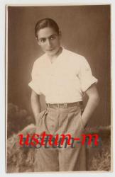 GENÇ ERKEK TİP ESKİ FOTOĞRAF...