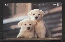 20630  YAVRU KÖPEK TEMALI JAPONYA TELEFON KARTI