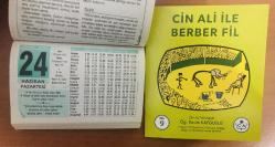 24 Haziran 2002 hediyelik orijinal Semerkand takvim yaprağı (Cin Ali kitabı hediyeli:)