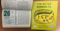 26 Haziran 2002 hediyelik orijinal Semerkand takvim yaprağı (Cin Ali kitabı hediyeli:)
