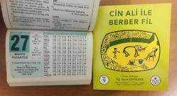 27 Mayıs 2002 hediyelik orijinal Semerkand takvim yaprağı (Cin Ali kitabı hediyeli:)