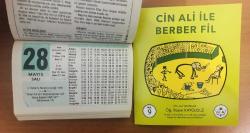 28 Mayıs 2002 hediyelik orijinal Semerkand takvim yaprağı (Cin Ali kitabı hediyeli:)