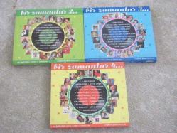 BİR ZAMANLAR CD LOTU 3 ADET  Nostalji Türkçe Pop